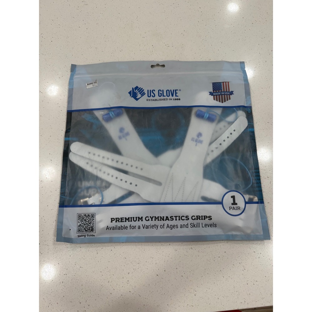 US GLOVE Premium‎ Gymnastics Grips 1 Pair Made in USA